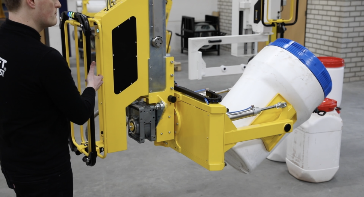 Dotec barrel and drum handling equipment
